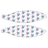 エキゾチックなレインボーハミングバード バスケットボール (パネル)