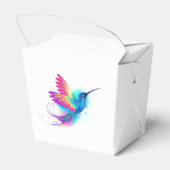 エキゾチックなレインボーハミングバード フェイバーボックス (裏面サイド)