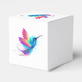 エキゾチックなレインボーハミングバード フェイバーボックス (裏面サイド)