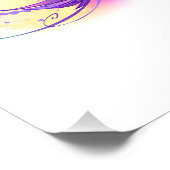 エキゾチックなレインボーハミングバード フォトプリント            (角)