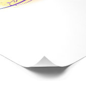 エキゾチックなレインボーハミングバード フォトプリント            (角)