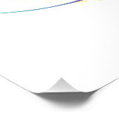 エキゾチックなレインボーハミングバード フォトプリント (角)