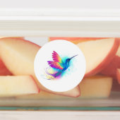 エキゾチックなレインボーハミングバード ラベル (貼付)