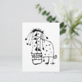 エキゾチックな動物の怪物 ポストカード (スタンド正面)