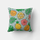 エキゾチックな夏の色 クッション (裏面)