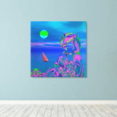 エキゾチックな夢 キャンバスプリント (インサイチュ (ウッドフロア))