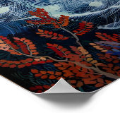 エキゾチックな孔雀バイジェシー・アームズ・ボッケ ポスター (角)