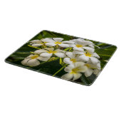 エキゾチックな島のプルメリアのまな板 カッティングボード (角)