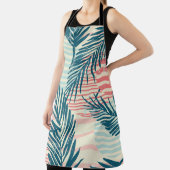 エキゾチックな手のひら、手描き質感 エプロン (インサイチュ)