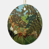 エキゾチックな景色 セラミックオーナメント (左)