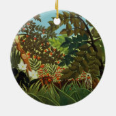 エキゾチックな景色 セラミックオーナメント (裏面)