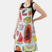 エキゾチックな果実:トレンディープリントシームレス。 エプロン (インサイチュ)
