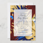 エキゾチックな森をシャワーでドライブ 招待状 (正面)