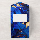 エキゾチックな森 オールインワン招待状 (外側)