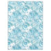 エキゾチックな海パターン クリップボード (裏面)