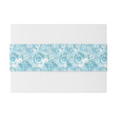 エキゾチックな海パターン 招待状ベリーバンド (裏面例)