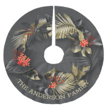 エキゾチックな熱帯の金ゴールドと黒の葉