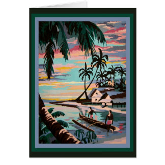 エキゾチックな熱帯ペンキによ数ノスタルジア!