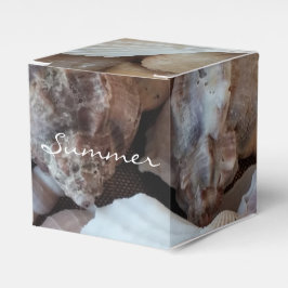 エキゾチックな熱帯夏の貝殻写真 フェイバーボックス