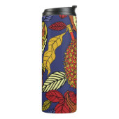 エキゾチックな熱帯性の果物のミックス。明るいフローラ タンブラー (回転左)