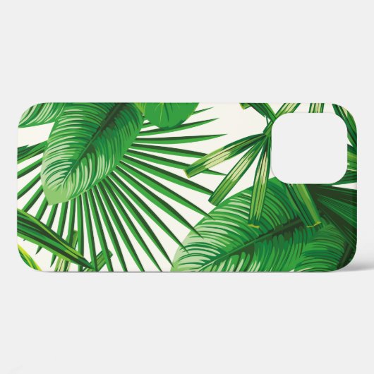 エキゾチックな熱帯自然葉緑の組成 Case-Mate iPhoneケース (裏面 (横))