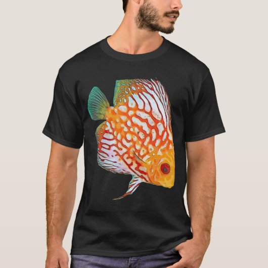エキゾチックな熱帯魚 Tシャツ (正面)