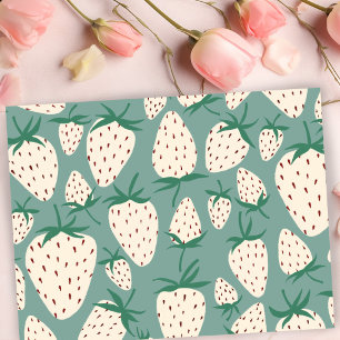 エキゾチックな白イチゴ愛ロマンス友情 ポストカード