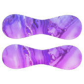 エキゾチックな紫色の大理石 ソフトボール (パネル)