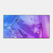 エキゾチックな紫色の大理石 デスクマット (正面)
