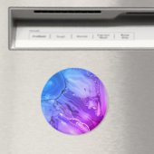 エキゾチックな紫色の大理石 マグネット (インサイチュ (食洗機))