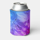 エキゾチックな紫色の大理石 缶クーラー (缶裏面)