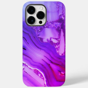 エキゾチックな紫色の大理石 Case-Mate iPhone 14 PRO MAXケース
