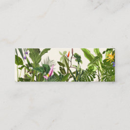 エキゾチックな緑のジャングルの風景。 ロイヤリティカード