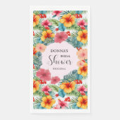 エキゾチックな花のハワイアン ブライダルシャワー (正面)