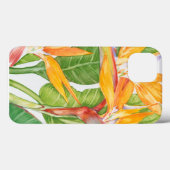 エキゾチックな花の水彩画 Case-Mate iPhoneケース (裏面 (横))