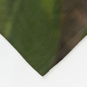 エキゾチックな花の背景プルメリア開花 フリースブランケット (角)