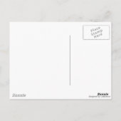 エキゾチックな花はがき ポストカード (裏面)