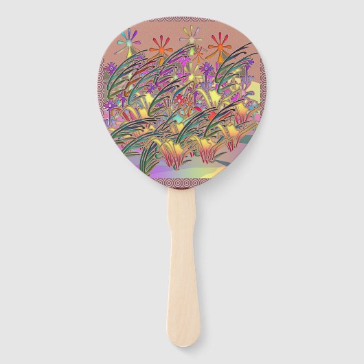 エキゾチックな花園 ハンドファン (正面)