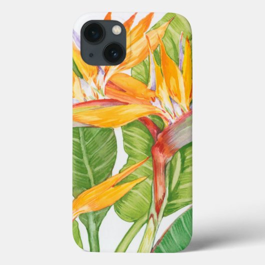エキゾチックな花水彩 Case-Mate iPhoneケース (裏面)