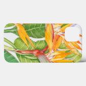エキゾチックな花水彩 Case-Mate iPhoneケース (裏面 (横))