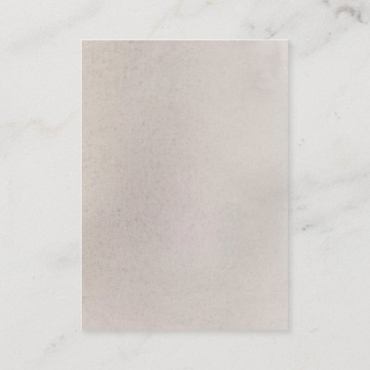 エキゾチックな葉ベビーシャワーおむつラッフルチケット エンクロージャーカード (裏面)