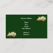 エキゾチックな蘭の名刺 名刺 (裏面)