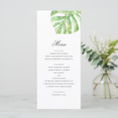 エキゾチックな離れグリーン。夏の熱帯結婚植物 メニュー (スタンド正面)