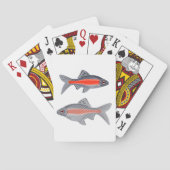 エキゾチックな魚トランプ トランプ (裏面)