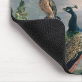 エキゾチックな鳥が付いているアムステルダムの宮殿 マウスパッド (コーナー)