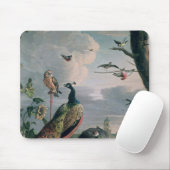 エキゾチックな鳥が付いているアムステルダムの宮殿 マウスパッド (マウス)
