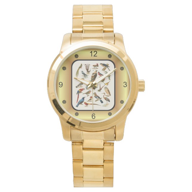 エキゾチックな鳥の22種～ L. Prang & Co～ 腕時計 (正面)