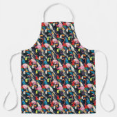 エキゾチックな鳥 エプロン (正面)