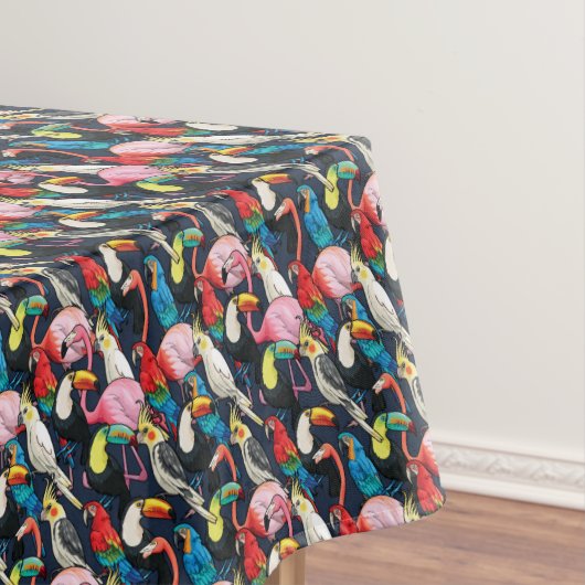 エキゾチックな鳥 テーブルクロス (インサイチュ)