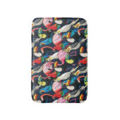 エキゾチックな鳥 バスマット (正面縦)